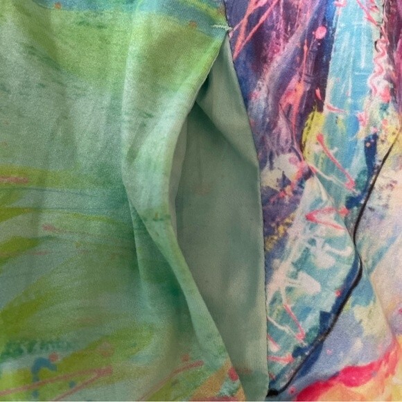 Leona Lovegrove Tropical Dress Size XXL - Picture 4 of 5